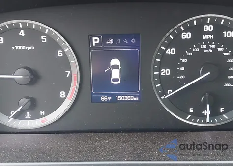 2016 Hyundai Sonata Se из США, поврежденный, VIN 5NPE24AF1GH401726